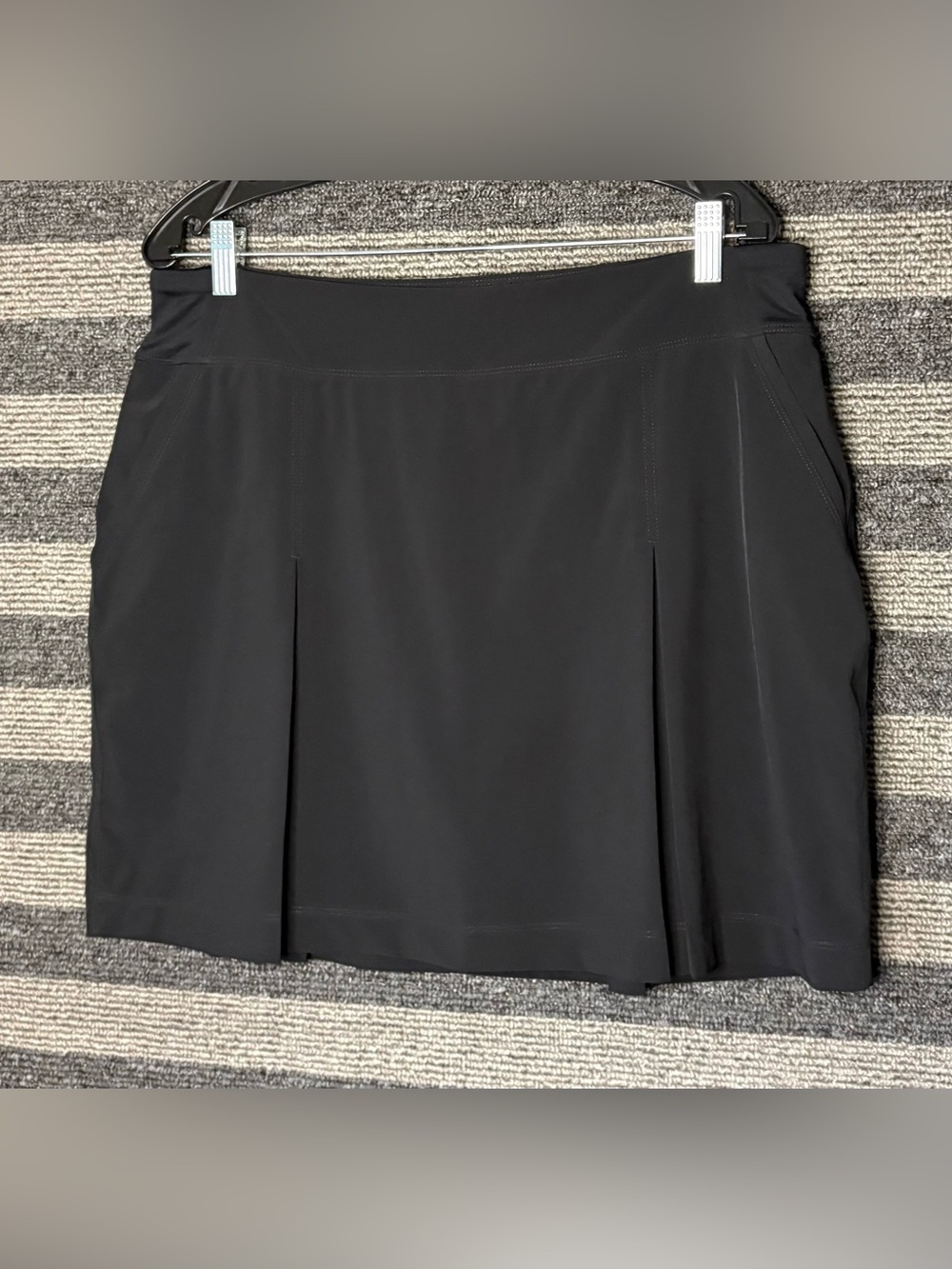 Callaway Black Women's Tennis Skort with Pleats Size Large EUC